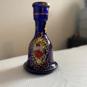Elegant Blue Decorative Vase